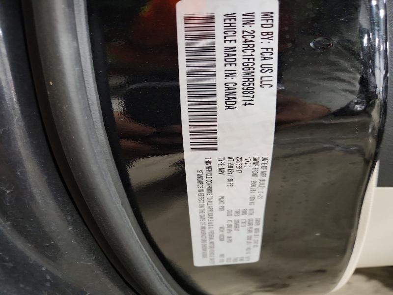 Aukcja sprzedaży 2021 Chrysler Pacifica, vin: 2C4RC1FG6MR598714, numer aukcji: 60826796