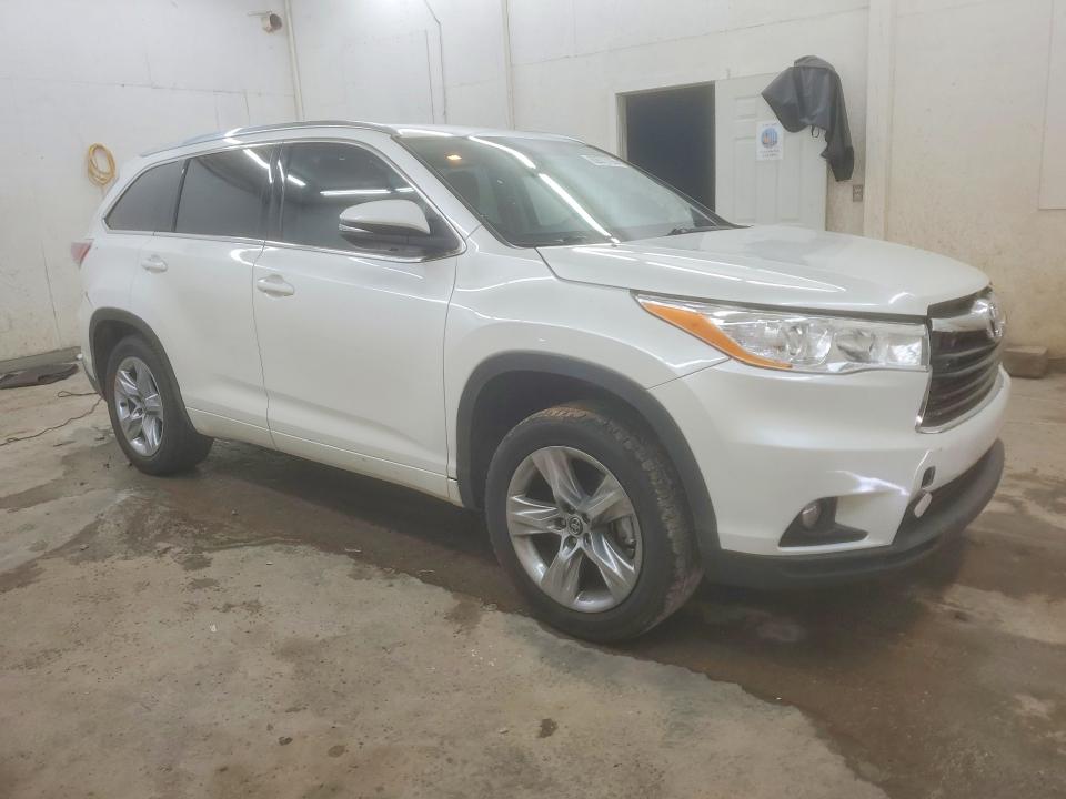 Aukcja sprzedaży 2016 Toyota Highlander, vin: 5TDYKRFH2GS124423, numer aukcji: 62672196