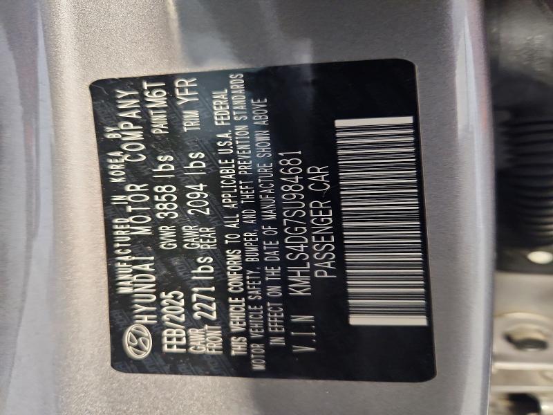 Aukcja sprzedaży 2025 Hyundai Elantra, vin: KMHLS4DG7SU984681, numer aukcji: 61490586