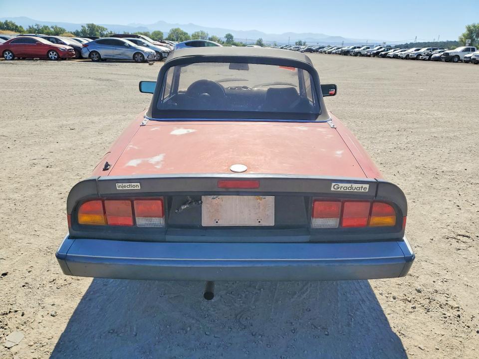 Продаж на аукціоні авто 1987 Alfa Romeo Spider, vin: ZARBA5640H1045254, номер лоту: 60327056