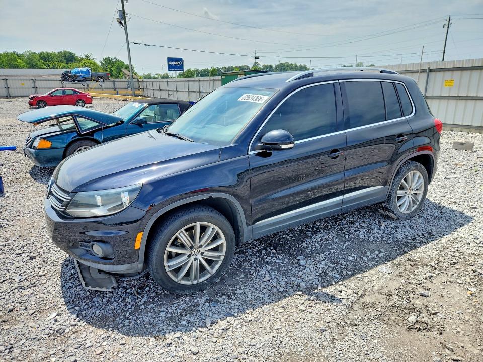2012 Volkswagen Tiguan მანქანა იყიდება აუქციონზე, vin: WVGAV7AX6CW516502, აუქციონის ნომერი: 62534086