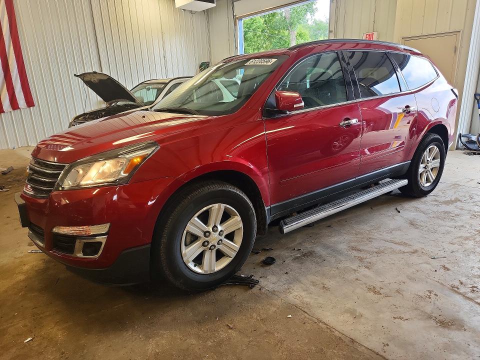 61220596 :رقم المزاد ، 1GNKRHKD8EJ303534 vin ، 2014 Chevrolet Traverse مزاد بيع