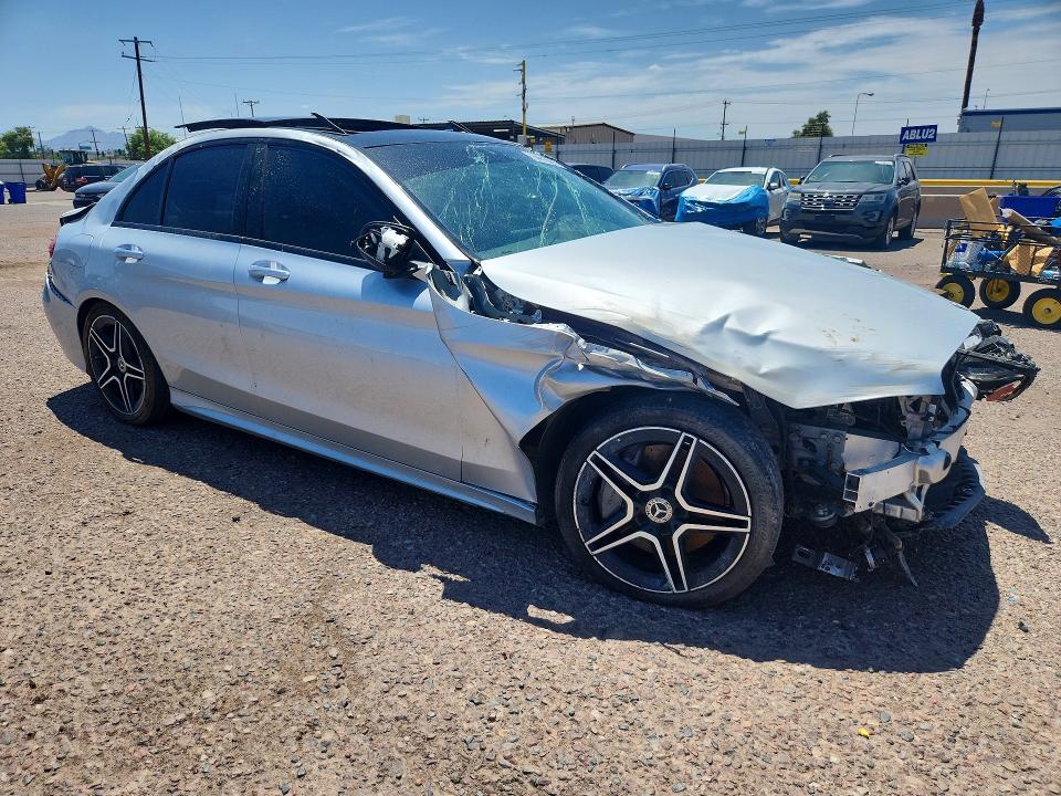 Продаж на аукціоні авто 2020 Mercedes-benz C, vin: WDDWF8DB1LR541034, номер лоту: 62220116