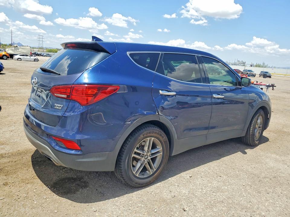 60500736 :رقم المزاد ، 5XYZT3LB0HG382405 vin ، 2017 Hyundai Santa Fe Sport مزاد بيع