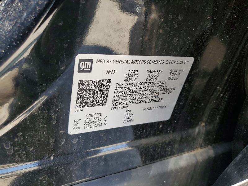 Aukcja sprzedaży 2024 Gmc Terrain, vin: 3GKALYEGXRL188627, numer aukcji: 59880996