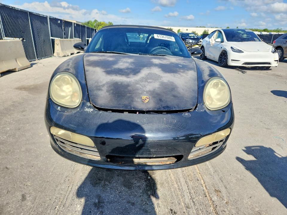 61367086 :رقم المزاد ، WP0CB29895S730433 vin ، 2005 Porsche Boxster مزاد بيع