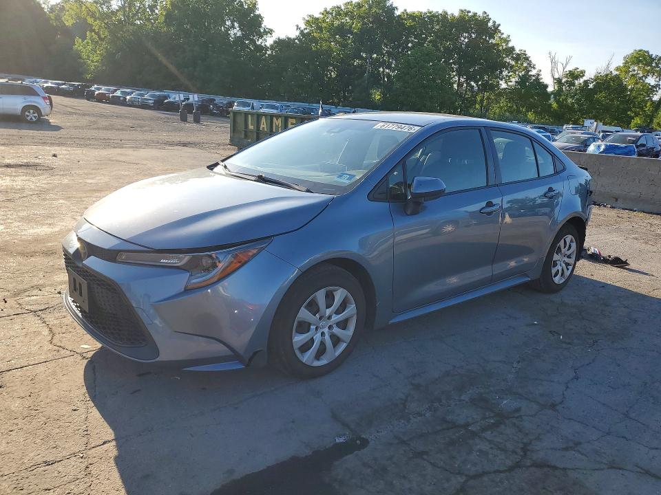 Aukcja sprzedaży 2020 Toyota Corolla, vin: JTDEPRAE9LJ021654, numer aukcji: 61779476