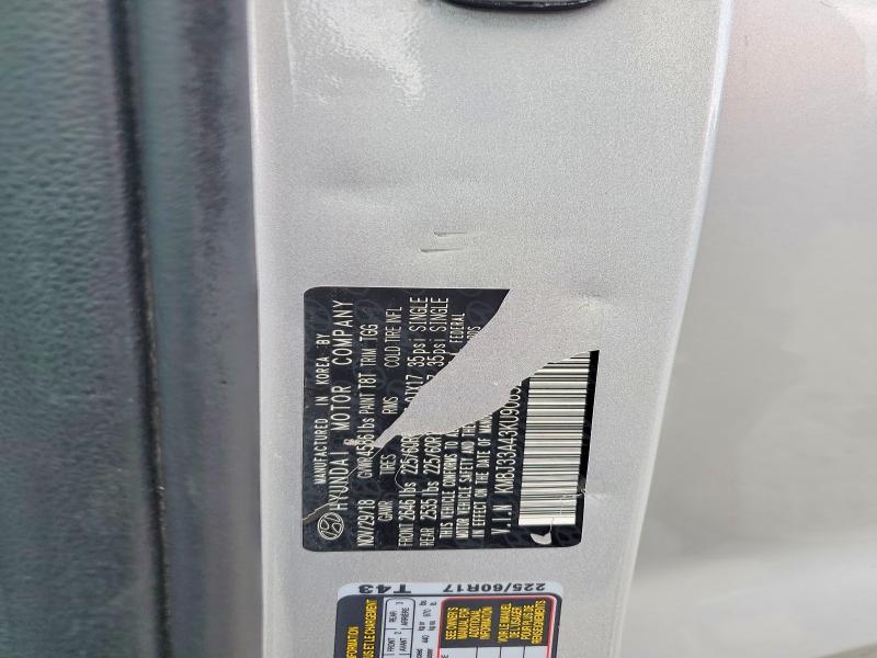 63158856 :رقم المزاد ، KM8J33A43KU908528 vin ، 2019 Hyundai Tucson مزاد بيع
