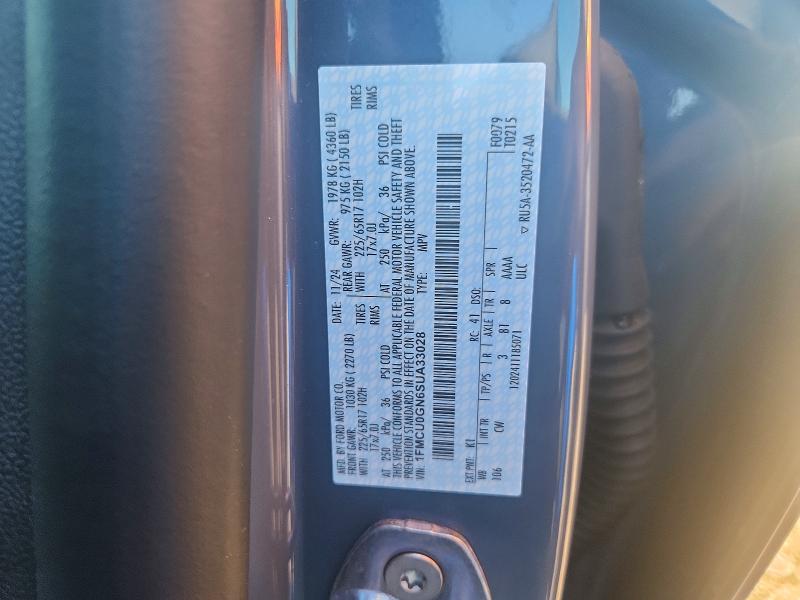 Aukcja sprzedaży 2025 Ford Escape, vin: 1FMCU0GN6SUA33028, numer aukcji: 60602306