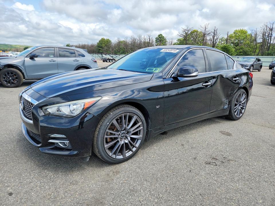 2015 Infiniti Q50 მანქანა იყიდება აუქციონზე, vin: JN1BV7AR7FM411304, აუქციონის ნომერი: 63243016