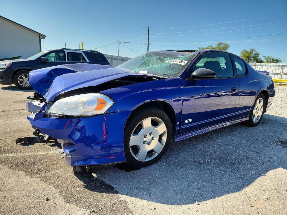 60226566 :رقم المزاد ، 2G1WL16C479356047 vin ، 2007 Chevrolet Monte Carlo مزاد بيع