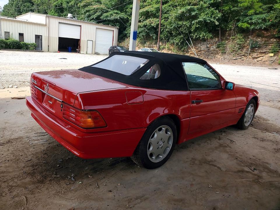 58897836 :رقم المزاد ، WDBFA67E3PF075261 vin ، 1993 Mercedes-benz 500 مزاد بيع