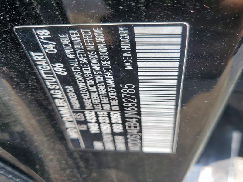 Aukcja sprzedaży 2018 Mercedes-benz Cla, vin: WDDSJ4EB4JN682785, numer aukcji: 63016296