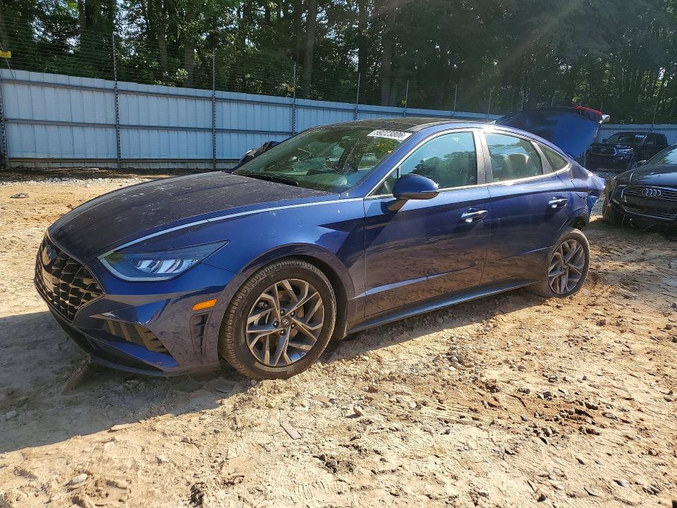2021 Hyundai Sonata მანქანა იყიდება აუქციონზე, vin: 5NPEF4JA4MH105295, აუქციონის ნომერი: 59223806