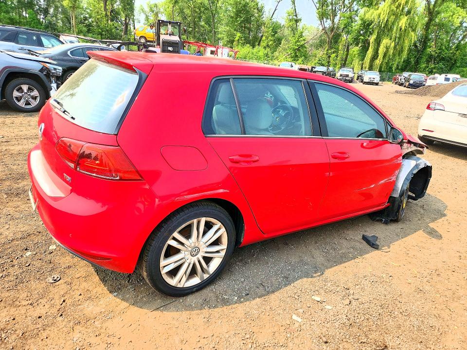 Aukcja sprzedaży 2015 Volkswagen Golf, vin: 3VW2A7AU3FM034534, numer aukcji: 60063106