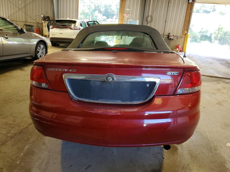 2006 Chrysler Sebring მანქანა იყიდება აუქციონზე, vin: 1C3EL75R96N136012, აუქციონის ნომერი: 63473496