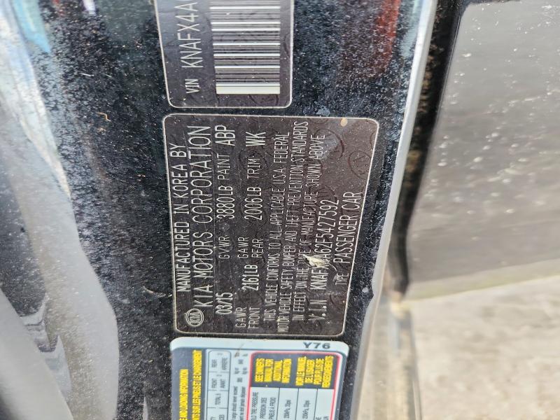 60710366 :رقم المزاد ، KNAFX4A62F5427592 vin ، 2015 Kia Forte مزاد بيع