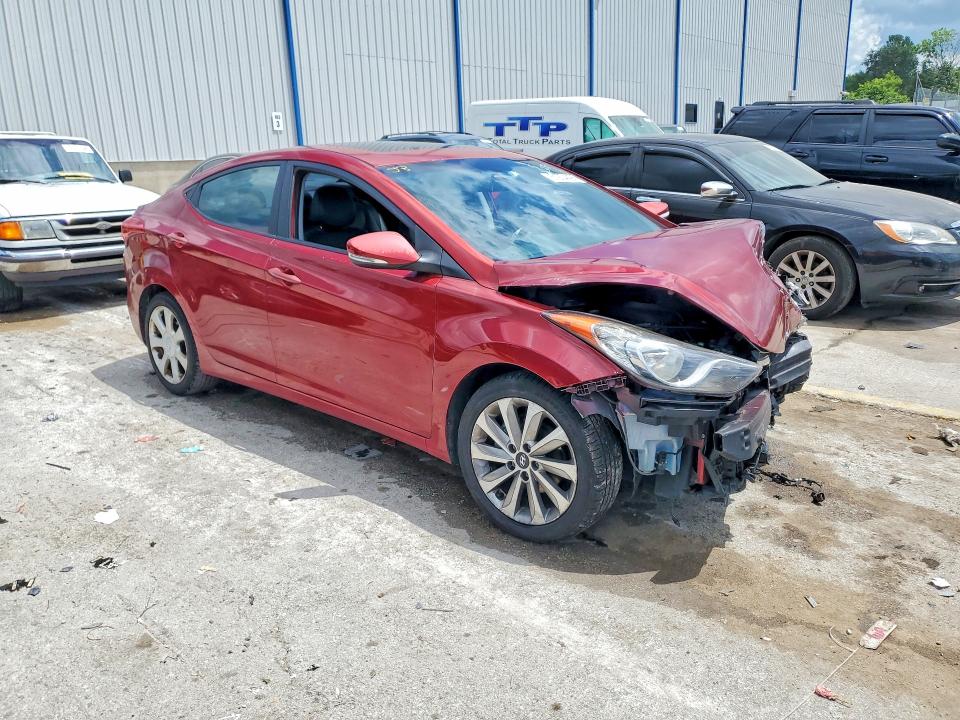 61204496 :رقم المزاد ، KMHDH4AE1CU308508 vin ، 2012 Hyundai Elantra مزاد بيع