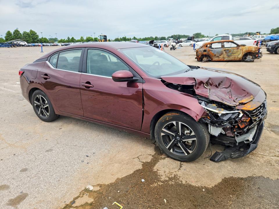 60687656 :رقم المزاد ، 3N1AB8CV1SY374844 vin ، 2025 Nissan Sentra مزاد بيع