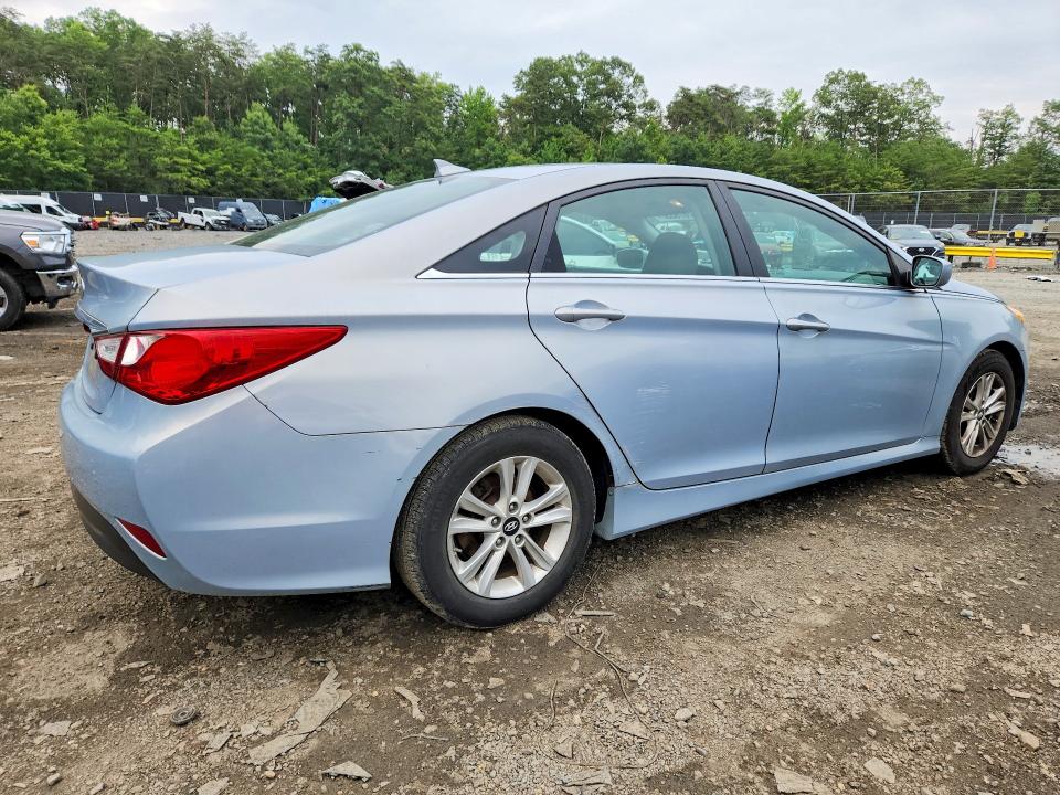 2014 Hyundai Sonata მანქანა იყიდება აუქციონზე, vin: 5NPEB4AC1EH860614, აუქციონის ნომერი: 60879356