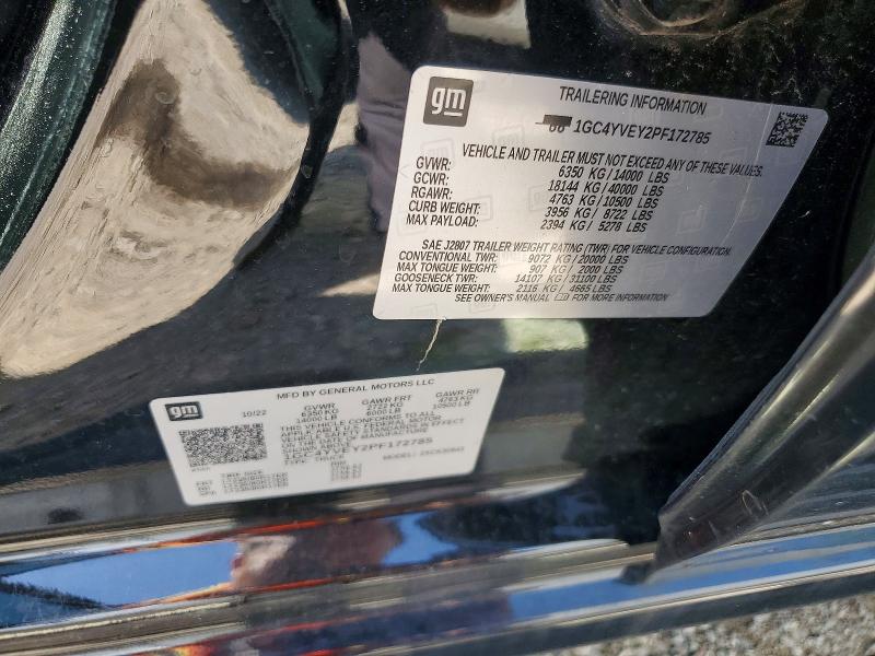 Aukcja sprzedaży 2023 Chevrolet Silverado, vin: 1GC4YVEY2PF172785, numer aukcji: 60935816