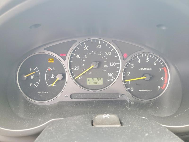 60922256 :رقم المزاد ، JF1GD296X2G510085 vin ، 2002 Subaru Impreza مزاد بيع
