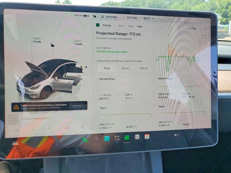 Aukcja sprzedaży 2025 Tesla Model Y, vin: 7SAYGDEE4SF284573, numer aukcji: 58049996