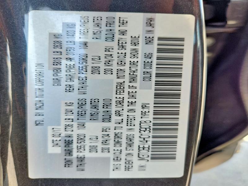 Продажа на аукционе авто 2017 Mazda Cx-9, vin: JM3TCBEY4H0139078, номер лота: 60630526