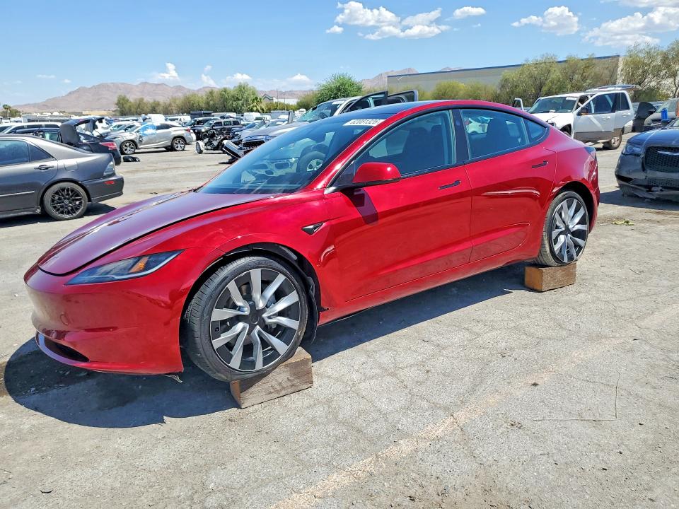 Auction sale of the 2025 Tesla Model 3, vin: 5YJ3E1EA4SF012792, lot number: 62081326