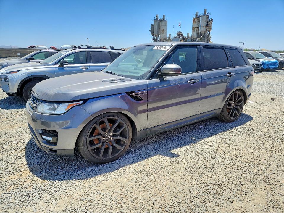 2015 Land Rover Range Rover Sport მანქანა იყიდება აუქციონზე, vin: SALWG2VF3FA538900, აუქციონის ნომერი: 59392456