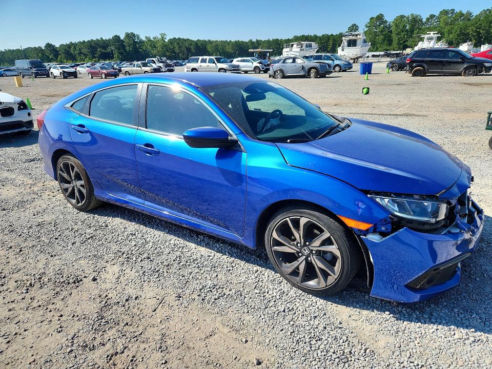 Продажа на аукционе авто 2020 Honda Civic, vin: 2HGFC2F88LH593490, номер лота: 60464276