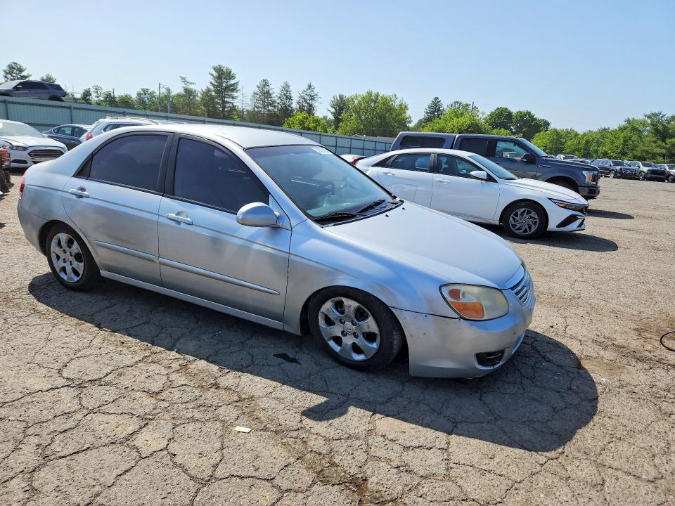 2007 Kia Spectra მანქანა იყიდება აუქციონზე, vin: KNAFE122475452897, აუქციონის ნომერი: 59579436