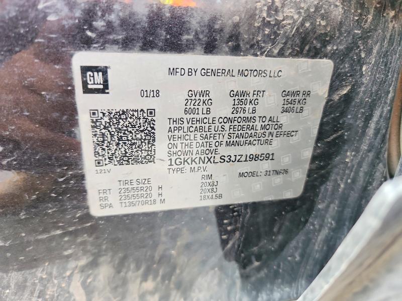 Продажа на аукционе авто 2018 Gmc Acadia, vin: 1GKKNXLS3JZ198591, номер лота: 60314616