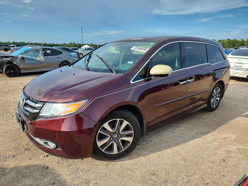2014 Honda Odyssey მანქანა იყიდება აუქციონზე, vin: 5FNRL5H96EB051395, აუქციონის ნომერი: 60590026