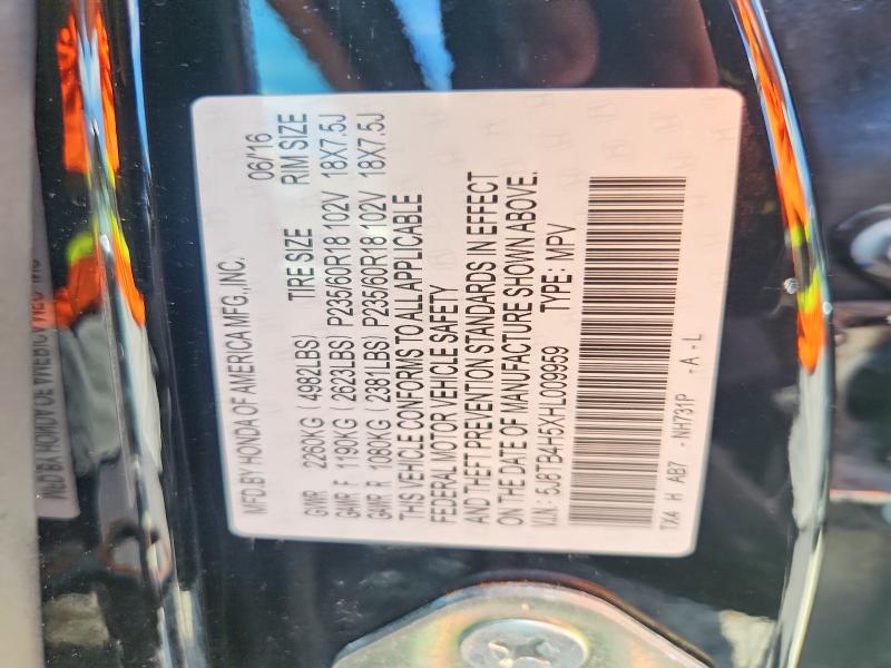 Продажа на аукционе авто 2017 Acura Rdx, vin: 5J8TB4H5XHL009959, номер лота: 60363836