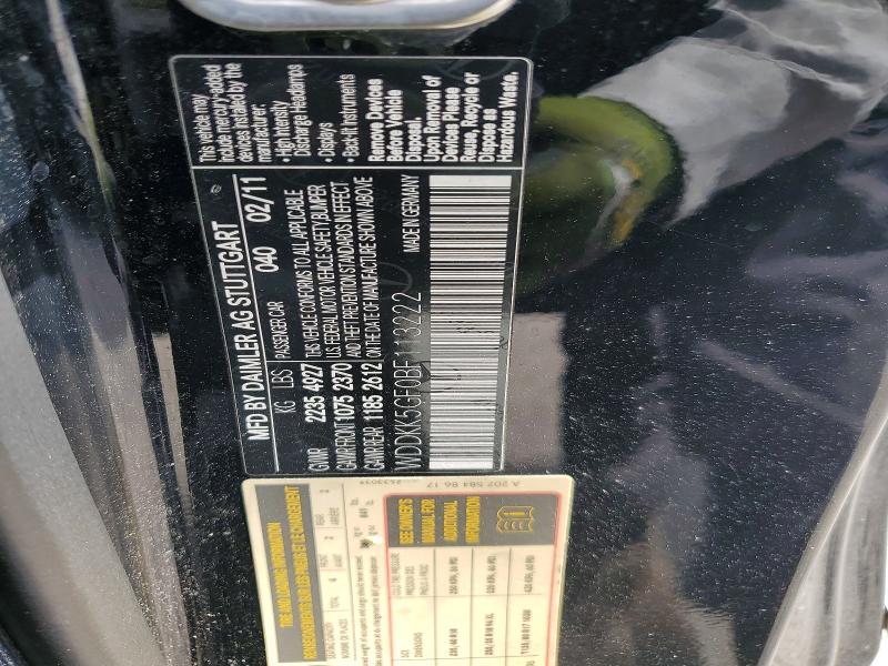 Aukcja sprzedaży 2011 Mercedes-benz E, vin: WDDKK5GF0BF113222, numer aukcji: 60592196