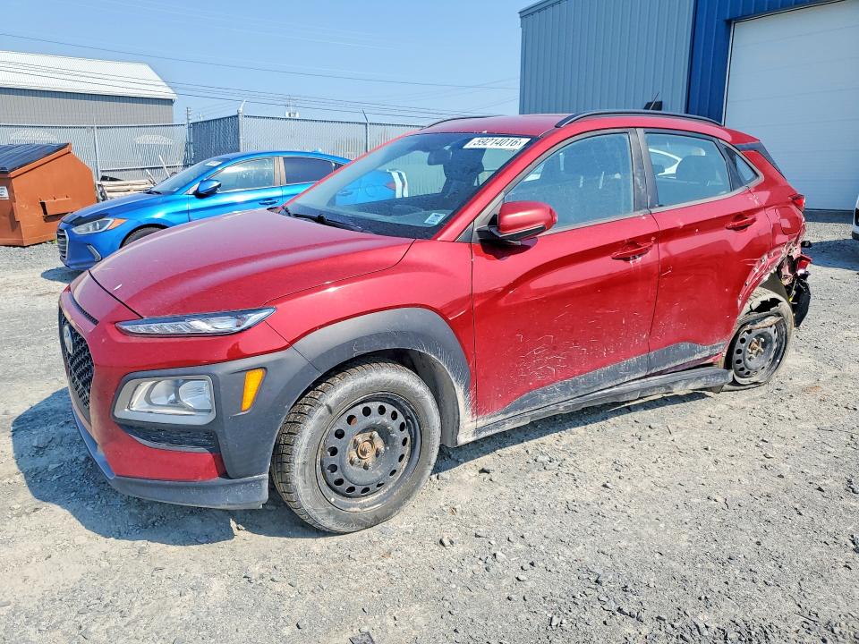 2021 Hyundai Kona მანქანა იყიდება აუქციონზე, vin: KM8K2CAA7MU652166, აუქციონის ნომერი: 59214016