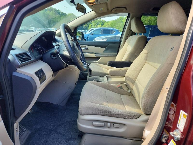 61487816 :رقم المزاد ، 5FNRL5H4XFB105609 vin ، 2015 Honda Odyssey مزاد بيع