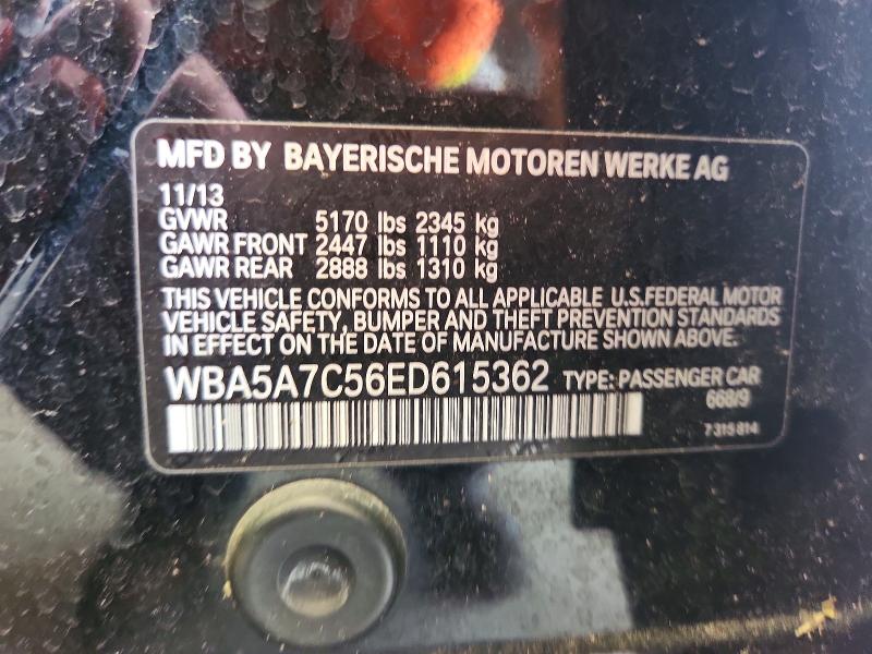 Продажа на аукционе авто 2014 Bmw 528, vin: WBA5A7C56ED615362, номер лота: 59636566