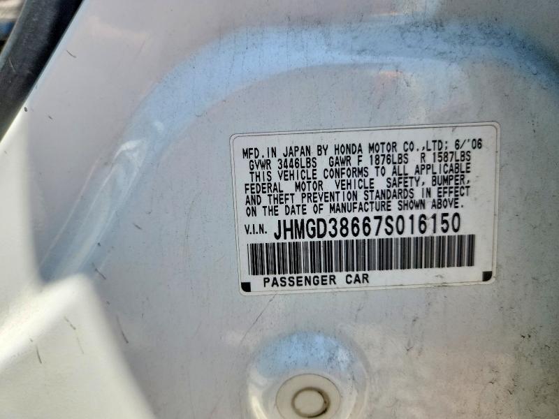 Продаж на аукціоні авто 2007 Honda Fit, vin: JHMGD38667S016150, номер лоту: 63184146