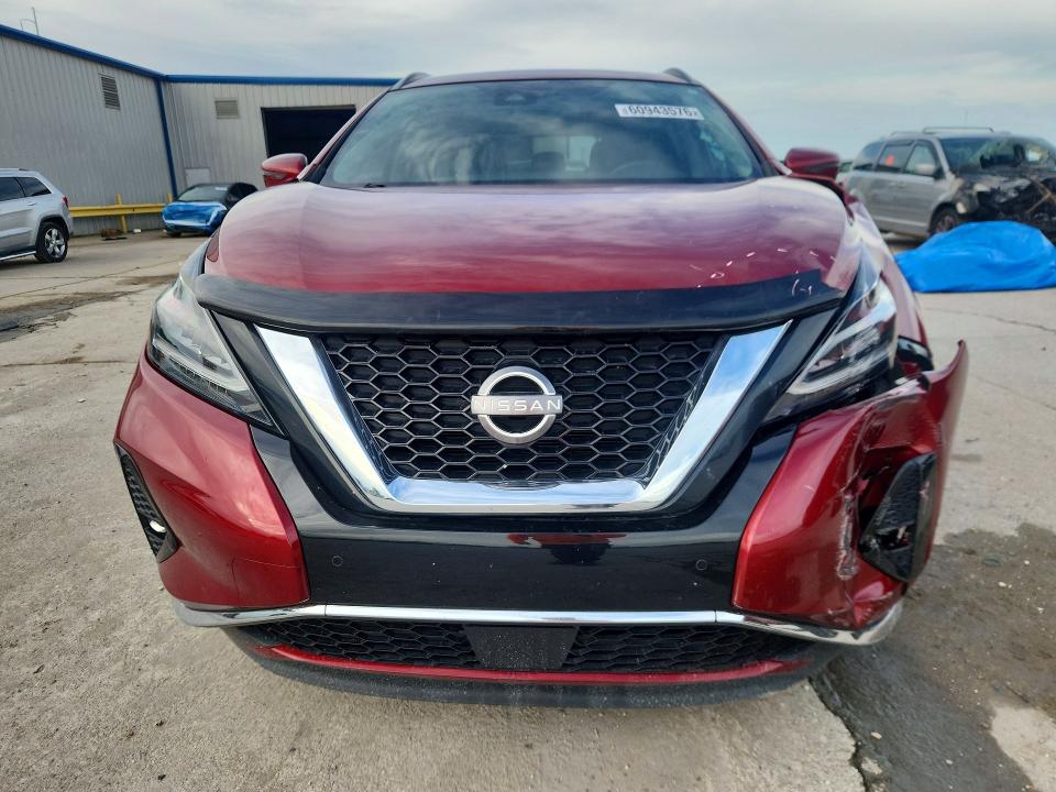 2023 Nissan Murano მანქანა იყიდება აუქციონზე, vin: 5N1AZ2BJ9PC111954, აუქციონის ნომერი: 60943576