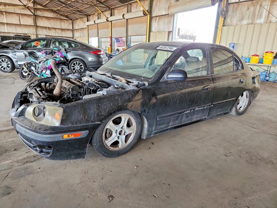 60387296 :رقم المزاد ، KMHDN46D84U916245 vin ، 2004 Hyundai Elantra مزاد بيع