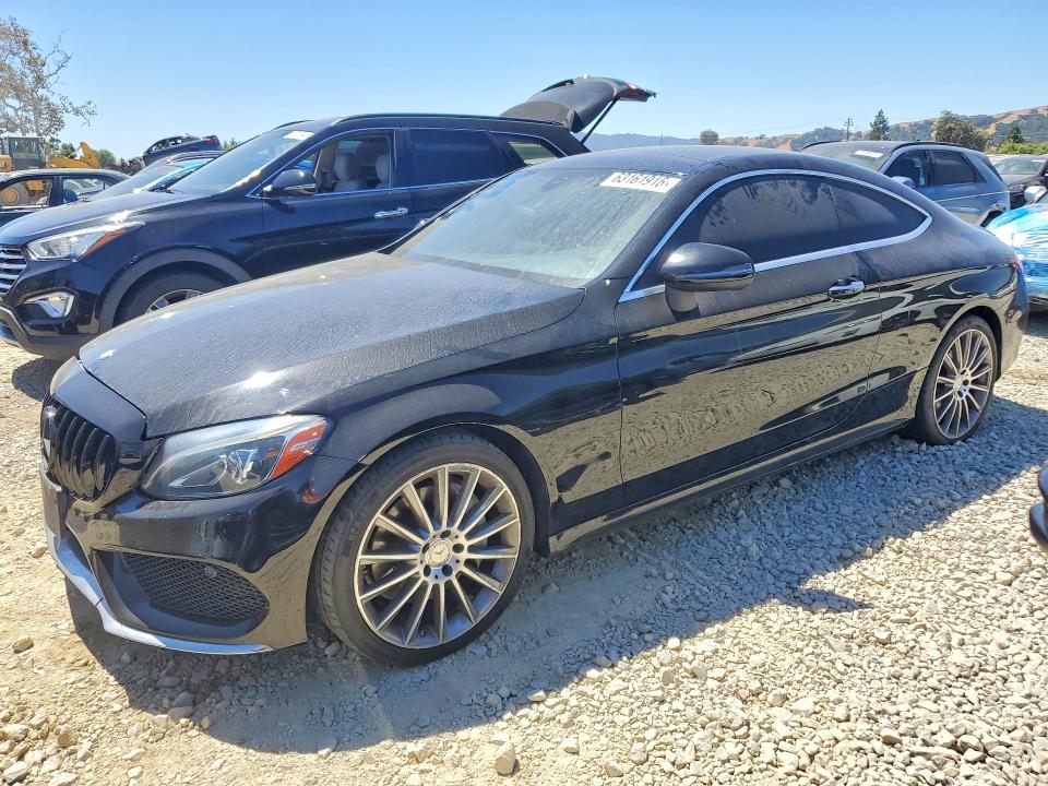2017 Mercedes-benz C მანქანა იყიდება აუქციონზე, vin: WDDWJ4JB5HF404425, აუქციონის ნომერი: 63161916