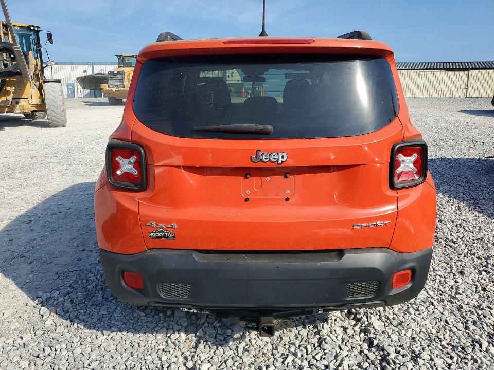 59230036 :رقم المزاد ، ZACCJBAB2HPE94132 vin ، 2017 Jeep Renegade مزاد بيع