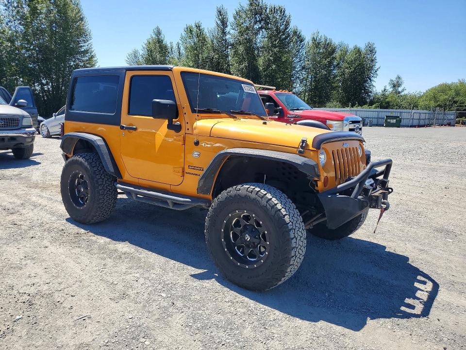 2012 Jeep Wrangler მანქანა იყიდება აუქციონზე, vin: 1C4GJWAG6CL213998, აუქციონის ნომერი: 61232936