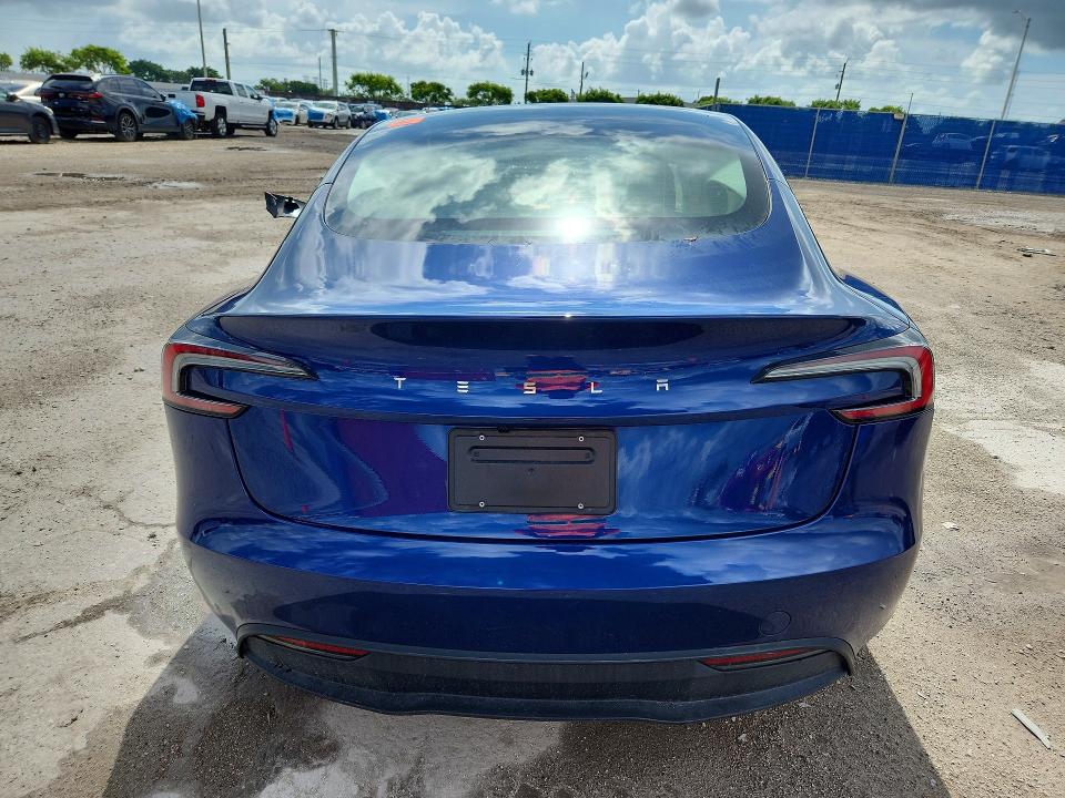 59265446 :رقم المزاد ، 5YJ3E1EAXSF883437 vin ، 2025 Tesla Model 3 مزاد بيع