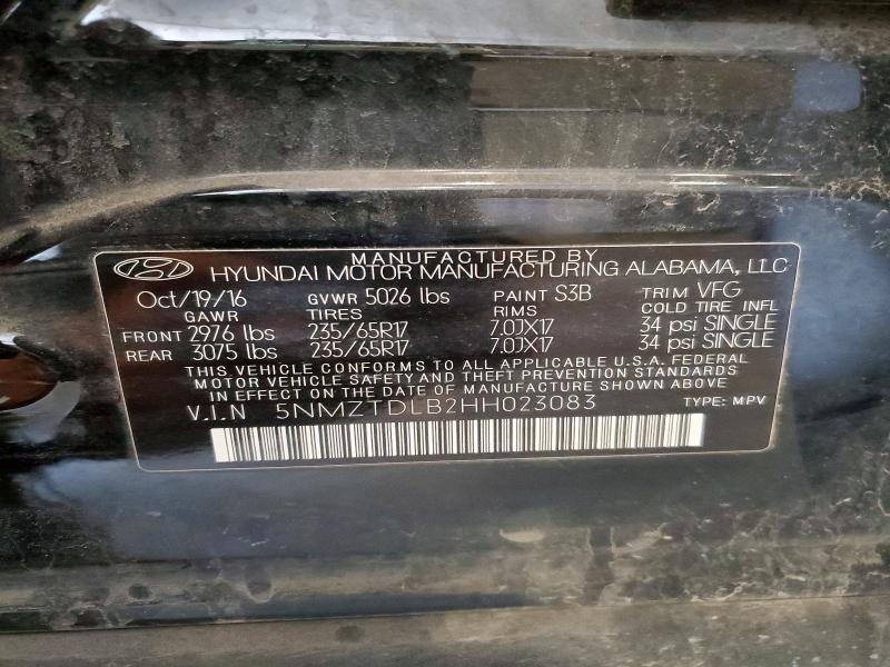 Продажа на аукционе авто 2017 Hyundai Santa Fe Sport, vin: 5NMZTDLB2HH023083, номер лота: 61697796