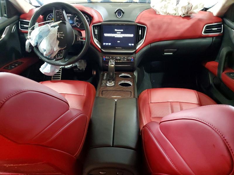 2022 Maserati Ghibli მანქანა იყიდება აუქციონზე, vin: ZAM57YTM9NX399774, აუქციონის ნომერი: 62676416