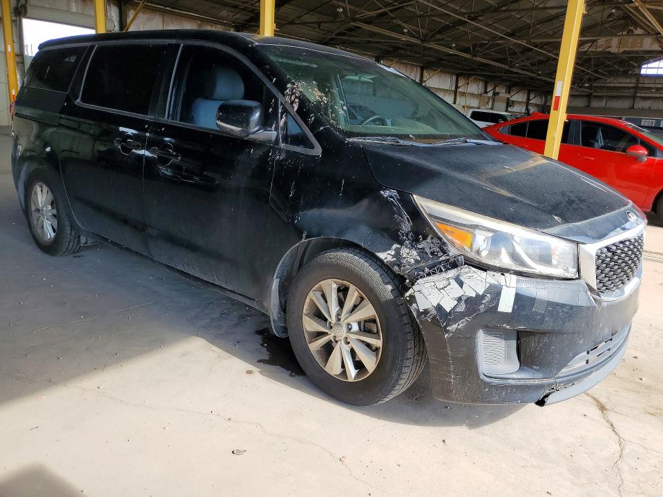 61188836 :رقم المزاد ، KNDMA5C10G6156045 vin ، 2016 Kia Sedona مزاد بيع