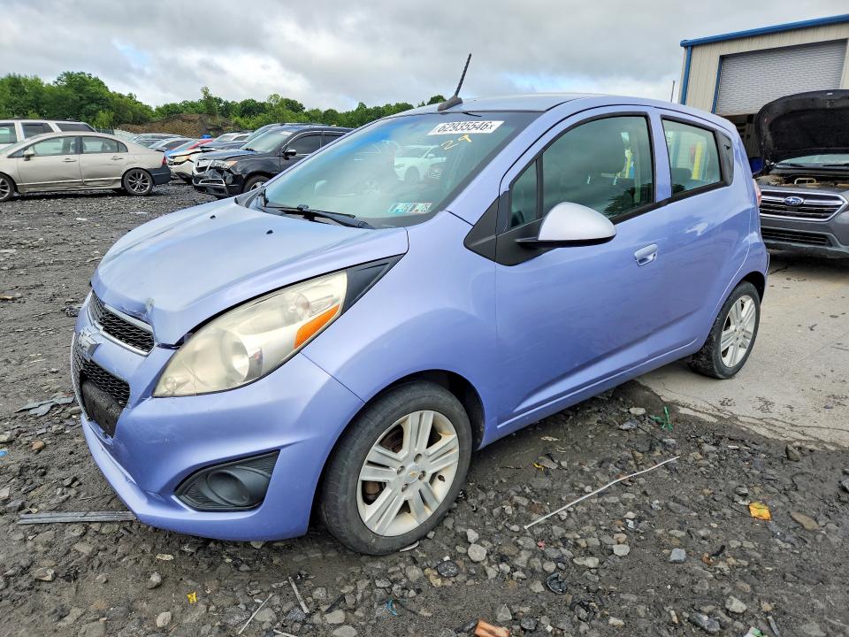 2014 Chevrolet Spark მანქანა იყიდება აუქციონზე, vin: KL8CB6S92EC587614, აუქციონის ნომერი: 62935546